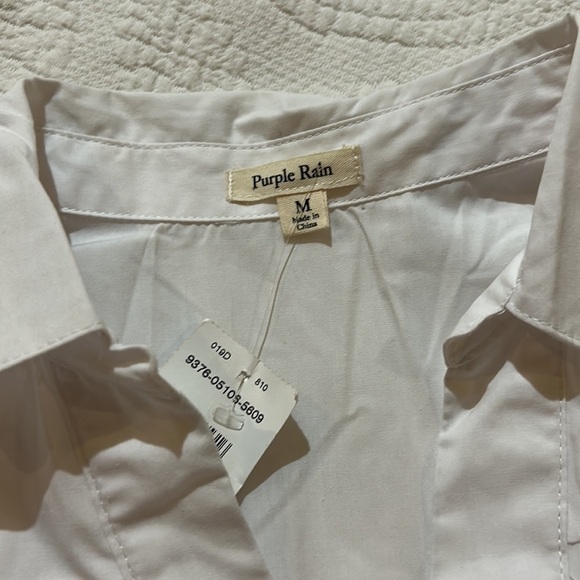 Purple Rain Tiered Mini Dress. Medium. NWT - Picture 6 of 7